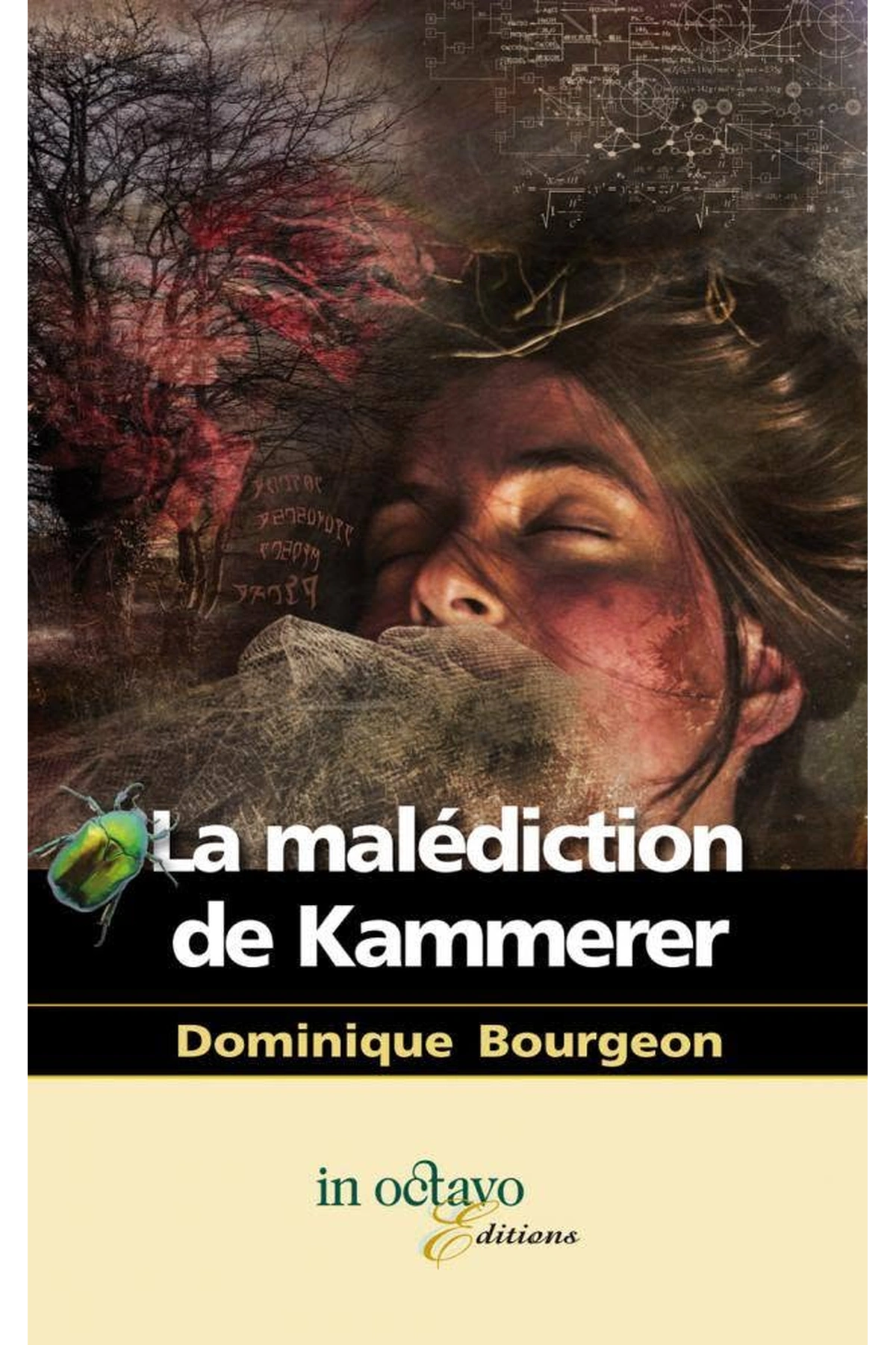 Couverture originale du roman La Malédiction de Kammerer de Dominique Bourgeon.
